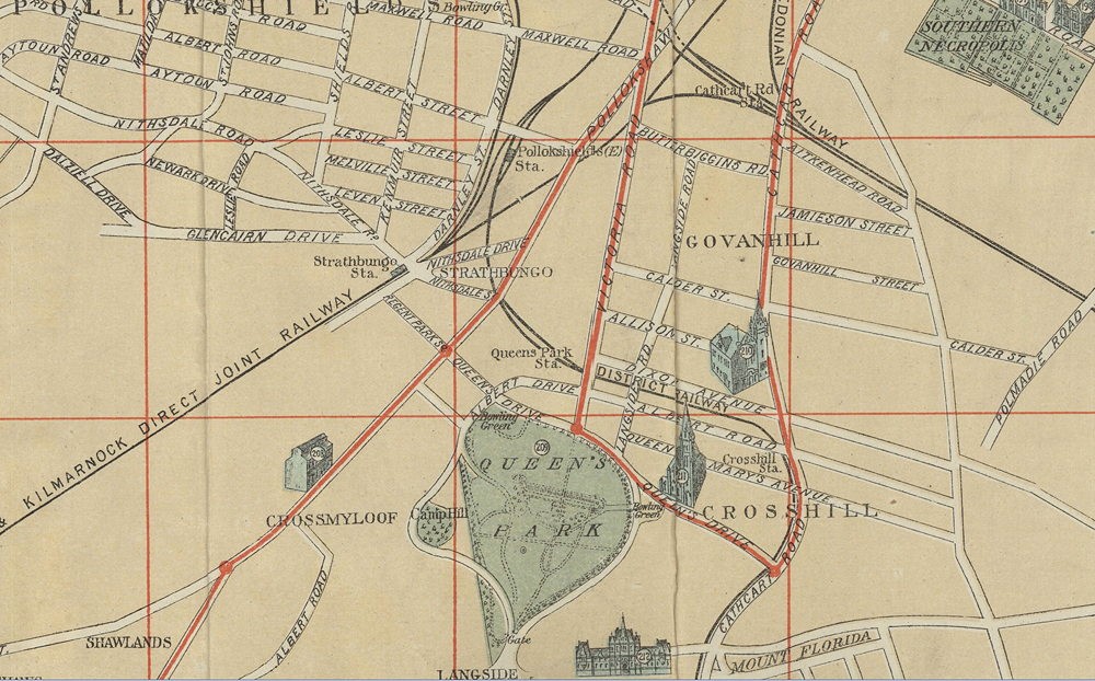 W.M. Mollison & Co.’s Pictorial Map of Glasgow
